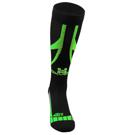 Długie skarpety kompresyjne do biegania Trail-Run trailowe