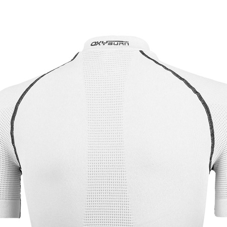 Koszulka kompresyjna na zamek STAN z krótkiem rękawem